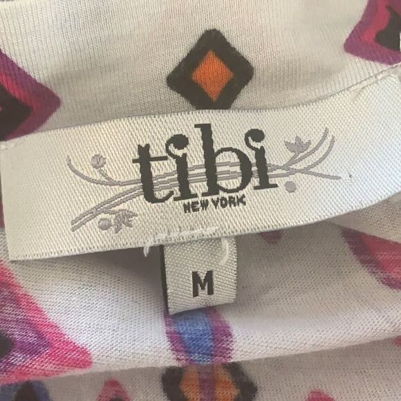 TIBI BEAUTIFUL DEEP V NECK  SEXY DRESS SZ M - Picture 7 of 9